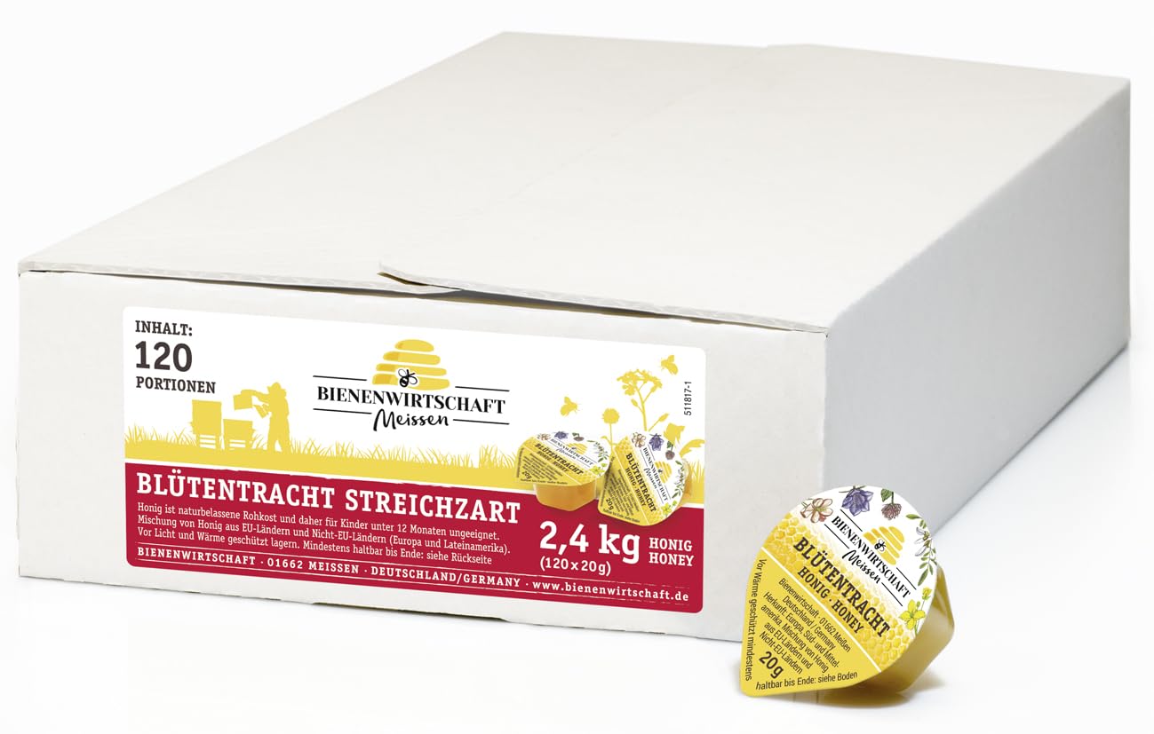Naturblütenhonig Meissen, 120 x 20 Gramm